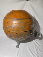 Very Rare Authentic Orange Nip Spherical Soda Fountain Syrup Dispenser picture