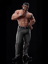 Muscular Commentator Male Funny Gay Doll Guy Toy Collectible Display Statue 21cm picture