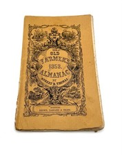The Old Farmer's Almanac 1858 No. 66 by Robert B. Thomas Boston picture