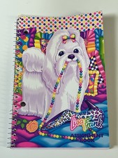 Vintage Lisa Frank Princess Pearls Assignment Homework Book 40/40 Pages picture