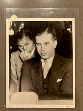 1933 Original Photo Jack McGurn & Atty Ben Feldman B&W Portrait picture