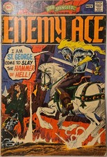 STAR SPANGLED WAR STORIES #147  DC COMICS  1969 enemy ace picture