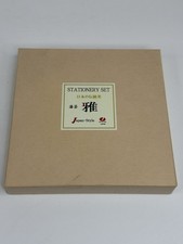 Japan Yamanaka Lacquerware Great Wave Stationery Set Pen Card Case Hokusai picture