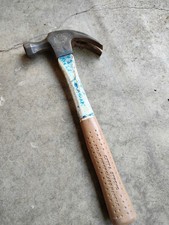 Vintage Belknap Blue Grass 16oz Curved Claw Hammer BG147-16 Fiberglass Handle picture