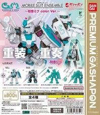 Gundam Mobile Suit Ensemble Hatsune Miku Color Ver. Gashapon Gacha Capsule Toy 1 picture