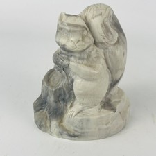 Vintage Pearlite Marblecraft Squirrel Figurine 4” picture