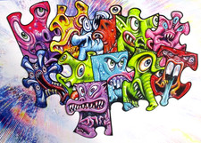 2024 FUNNY FIENDS 2ND SERIES THE FIENDING GREEN BACK PUZZLE SINGLES**PICK #