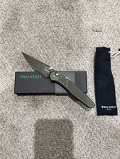 ProTechxPeace Neighbor Custom Avalon Manual Knurled Green Aluminum 4.25