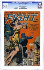 Fight Comics #37 CGC 5.5 1945 0240309009 picture