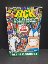 The Tick BIG BLUE DESTINY: The Complete Works 1st Print NEC TRADE PAPERBACK RARE picture