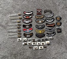 Harley-Davidson Harley Owners Group HOG Assorted Patches & Pins Lot 45+ picture