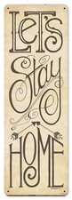 LET'S STAY HOME FANCY WRITING 24