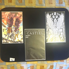 Supernatural Special: Castiel #1 w/ rarest variant Cover P (see pics) + CVR M&R picture