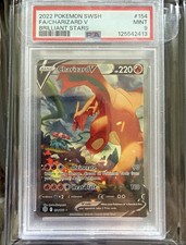 PSA 9 Charizard V 154/172 Alt Art Brilliant Stars MINT picture