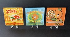 Orange Bird Fused Acrylic 3
