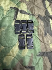 Lot Of (5) Black ITW Nexus Fastex SR-3/4 Buckle Sets picture