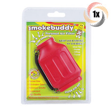 1x Pack Smokebuddy Junior Red Personal Smoke Air Filter | Free Keychain picture