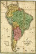 🗺️ Antique South America Map (1826) - 24x36” 200gsm Paper🗞️ Hi-Res💎 Print picture