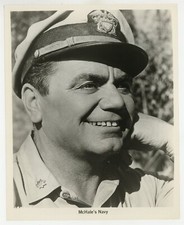 McHale's Navy 196 Ernest Borgnine Portrait 8x10 Original TV Show Photo USN 10834 picture