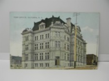 Vintage 1908 Post Office Victoria B. C. British Columbia Postcard P23 picture