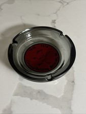 Vintage Gray Glass Cardinal Building Material Inc Ash Tray picture