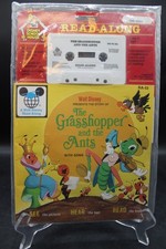 The Grasshopper and the Ants  Book and Cassette Disney picture