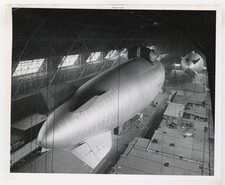U.S. Navy Blimp 1965 ZPG-3W Military Airship Zeppelin Goodyear Photo J15722 picture