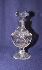 Vintage Waterford Lismore Clear Crystal Clarion Vase 6