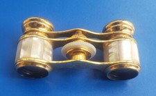 Vintage Colmont Paris Mother of Pearl Opera Theater Glasses /Binoculars picture
