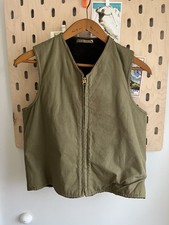 Vintage 1940s WWII U.S.N Alpaca Lined Vest Jacket size 38 Army Military Usmc picture