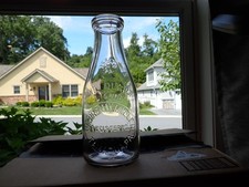 Vintage Rare Warren W. Miller Tamaqua Pennsylvania Milk Bottle picture