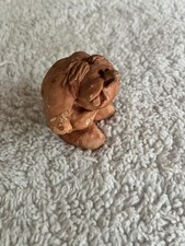 Vintage Kersten Bros Figurine Molded Clay Figure Funny Man Doink 1973 Signed  picture