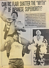 1991 Pro Wrestler Ric Flair vs The Japanese Wrestlers picture