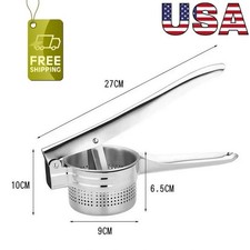 Stainless Steel Potato Ricer Heavy Duty Masher Press Kitchen Tool picture