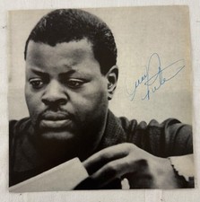 Rare, Genuine Oscar Peterson Autograph (circa 1970), Hand Signed & Certified picture