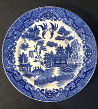 Vintage Blue Willow Porcelain 6.25