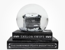 Taylor Swift✨ TTPD SNOW GLOBE✨ The Tortured Poets Department NEW IN BOX picture