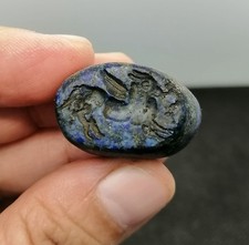 Roman Old Lapis Lazuli Stone Wonderful Unique Bead picture