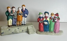 Lemax Christmas Village Dickensvale Porcelain Carolling On The Common picture