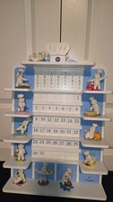 Danbury Mint Pillsbury Doughboy Calendar Complete w All Figurines & Tiles 1997 picture