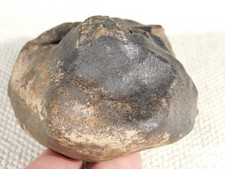 Big N.W.A 869 Stony METEORITE with Dark Fusion Crust and DEEP REGMAGLYPTS 880gr picture