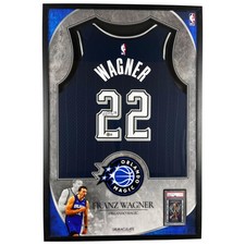 Franz Wagner Signed & Framed Jersey - Beckett COA - Rookie Auto Magic picture