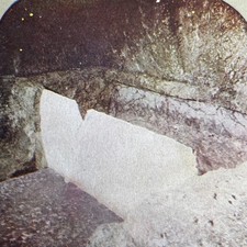 Tomb of Christ Stereoview Keystone View Co. 1900s Holy Land Religious picture