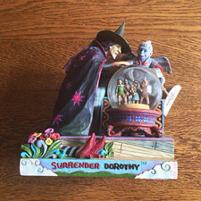 Jim Shore The Wizard of Oz Surrender Dorothy Snow Globe Figurine picture