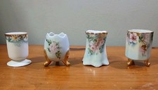 Lot Of 4 Vintage Glass and Ceramic Toothpick Holders picture
