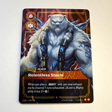 League of Legends OGN Volibear Relentless Storm Legend Card #249/298 2025 EN picture