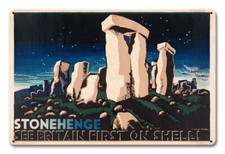 SHELL GAS STONEHENGE SEE BRITAIN FIRST 18