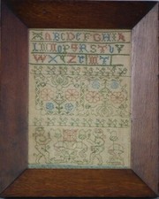 Rare, Small, 17th Century Boxers Sampler picture