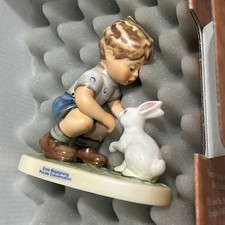 VINTAGE Goebel M.J Hummel Figurine #1365 / 615 - Private Conversation (b6) picture