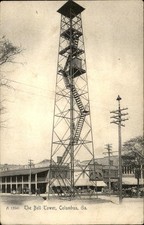 Columbus Georgia GA Bell Tower The Rotograph Co. c1900s-10s Postcard bhn picture